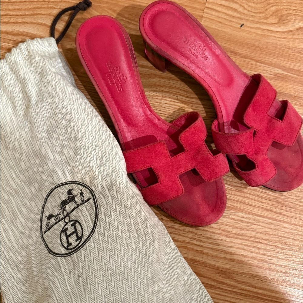 authentic hermes oasis sandal